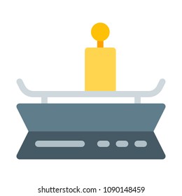 Weighing Scale Measurement Stock Vector (Royalty Free) 1090148459 ...