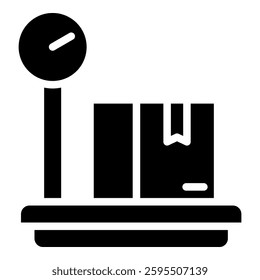 Weighing Scale Simple Vector Icon Collection