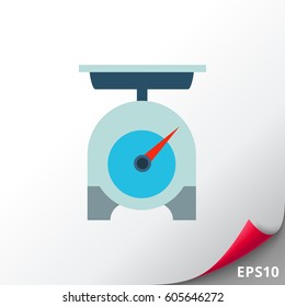 Weighing scales icon
