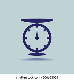 Weighing scales icon - Vector