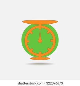 Weighing scales icon - Vector