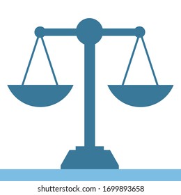 weighing scales vector illustration design