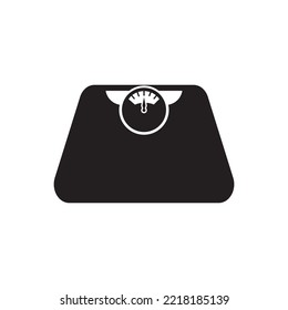 weighing vector icon illustration template design