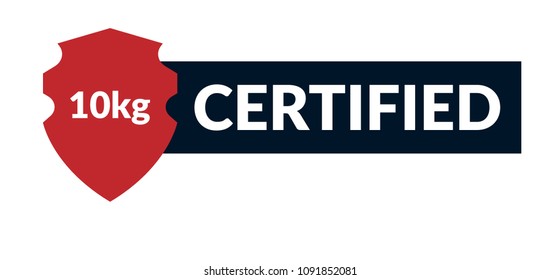 weight 10 kg and simple objects,vector illustration