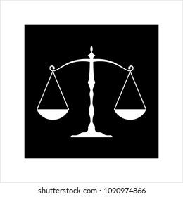 Weight Balance Icon Vector Art Illustration