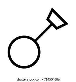 Weight ball icon