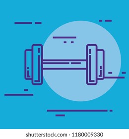 weight dumbell healthy lifestyle