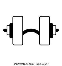 weight equipment hard gym vector illustration eps 10