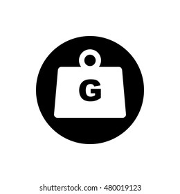 Weight gram Icon