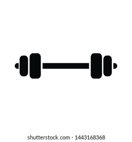 Weight icon  ,barbell icon vector