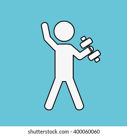 weight icon  design, vector illustration