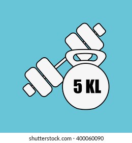 weight icon  design, vector illustration