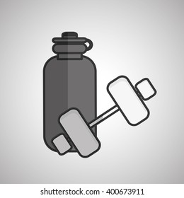 weight icon  design, vector illustration