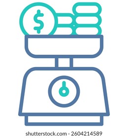 Weight Icon Element For Design