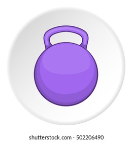 Weight icon. Flat illustration of meat vector icon for web