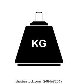 Weight icon illustrated in vector