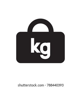 weight icon illustration isolated vector sign symbol