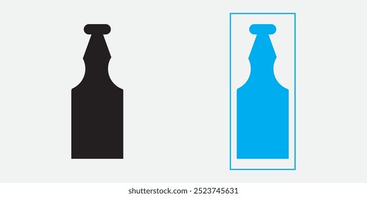 Weight Icon. weight kilogram icon on blue and black color. vector illustration.