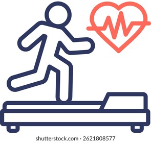 Weight Icon Line Color Vector Illustration