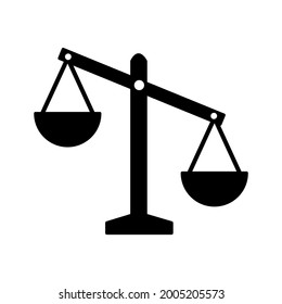 icono de peso sobre fondo blanco