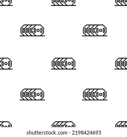 weight icon pattern. Seamless weight pattern on white background.