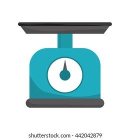 Weight icon. Scale design. Vector graphic