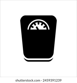 weight icon. scale icon vector illustration isolated on white background