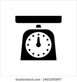 weight icon. scale icon vector illustration for web design, app, and UI.