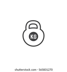 weight icon. sign design