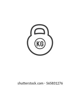 weight icon. sign design