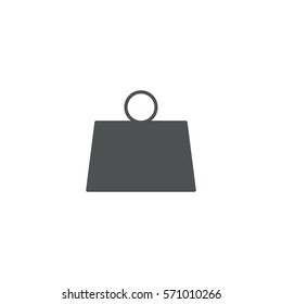weight icon. sign design