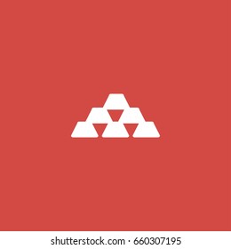 weight icon. sign design. red background