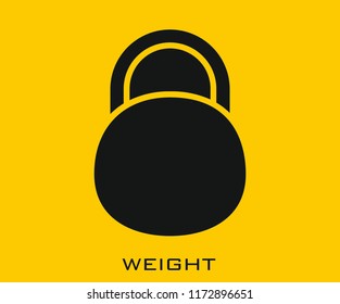 Weight icon signs