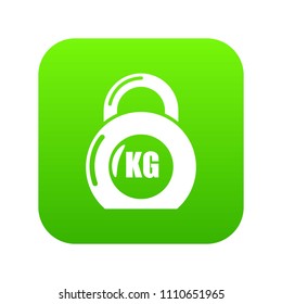 Weight icon. Simple illustration of weight vector icon for web.