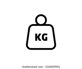 Weight Icon Trendy Flat Style Isolated Stock Vector (Royalty Free ...