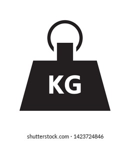 Weight icon in trendy flat style design. Vector graphic illustration. Suitable for website design, logo, app, and ui. EPS 10.