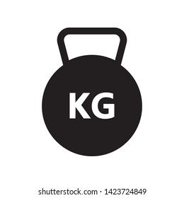 Weight icon in trendy flat style design. Vector graphic illustration. Suitable for website design, logo, app, and ui. EPS 10.