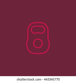 Weight icon vector