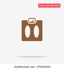Weight icon. Vector concept illustration for design.