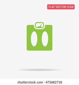 Weight icon. Vector concept illustration for design.