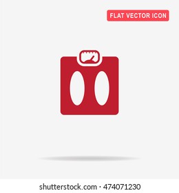 Weight icon. Vector concept illustration for design.
