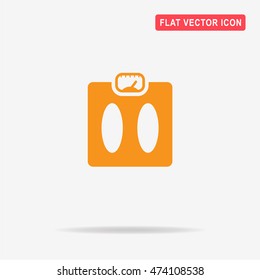 Weight icon. Vector concept illustration for design.