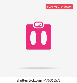 Weight icon. Vector concept illustration for design.