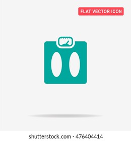 Weight icon. Vector concept illustration for design.