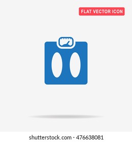 Weight icon. Vector concept illustration for design.