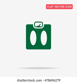 Weight icon. Vector concept illustration for design.
