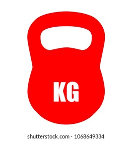 Weight icon. Vector Illustration.