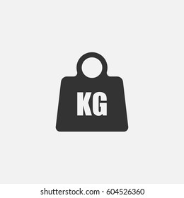 Weight Icon. Vector Illustration.