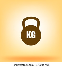 Weight icon vector illustration design element