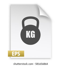 Weight icon vector illustration design element